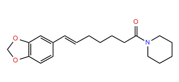 (E)-7-(Benzo[d][1,3]dioxol-5-yl)-1-(piperidin-1-yl)-hept-6-en-1-one